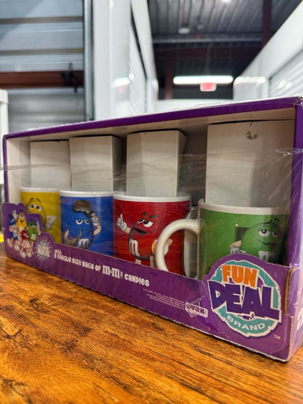 M&M's Fun Deal Brand 11oz Ceramic Mugs Set ( No M&M bags )